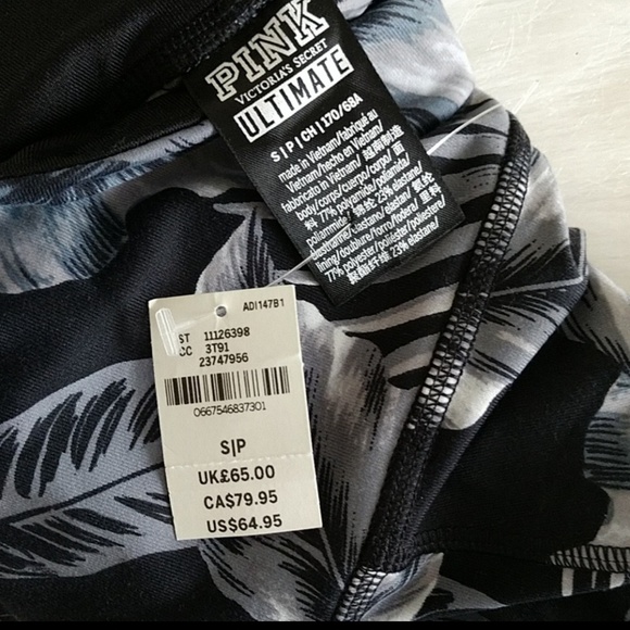 Size S🌺PINK VICTORIA'S SECRET LEGGINGS - Picture 6 of 7